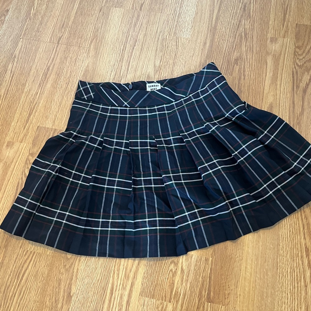 Aritzia Sunday Best pleated miniskirt